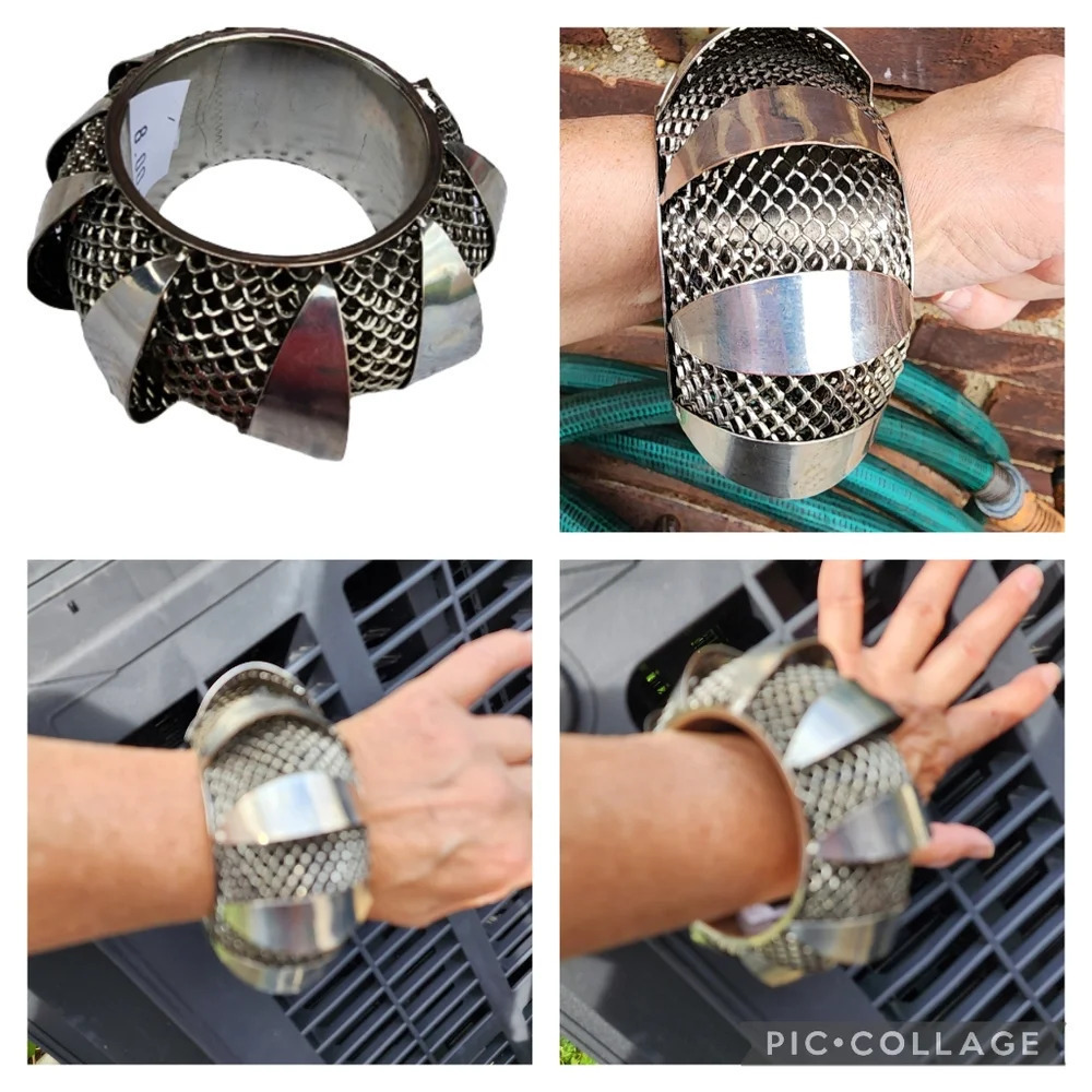 Vintage Geometric Modernist‎ cuff